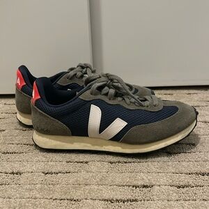 Veja Rio Branco Alveomesh Nautico White Orange Fluo